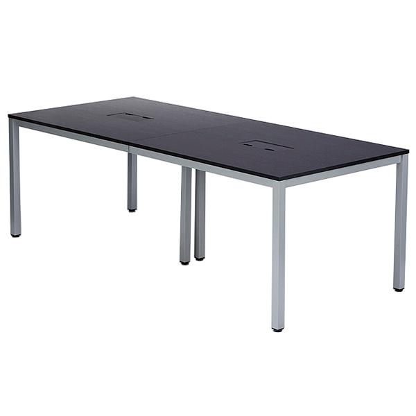 会議テーブル ミーティングテーブル W2400 D1200 会議用テーブル 