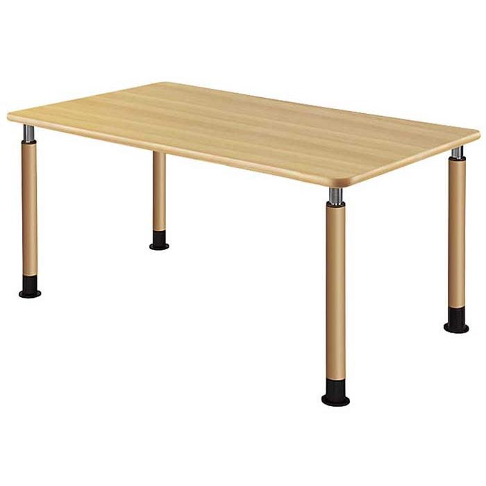 法人様限定商品 昇降テーブル 昇降式テーブル ４本固定脚タイプ W1600 D900 介護・福祉施設向け ２色あり