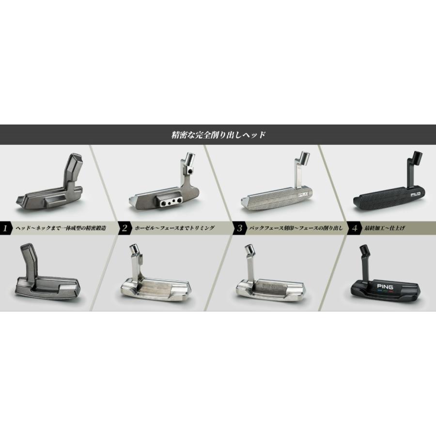 PING PLD OSLO4 PLTパター ライ角調整シルバー PING ピン パター PLD OSLO4 オスロ4 左右・ライ角・ロフト角