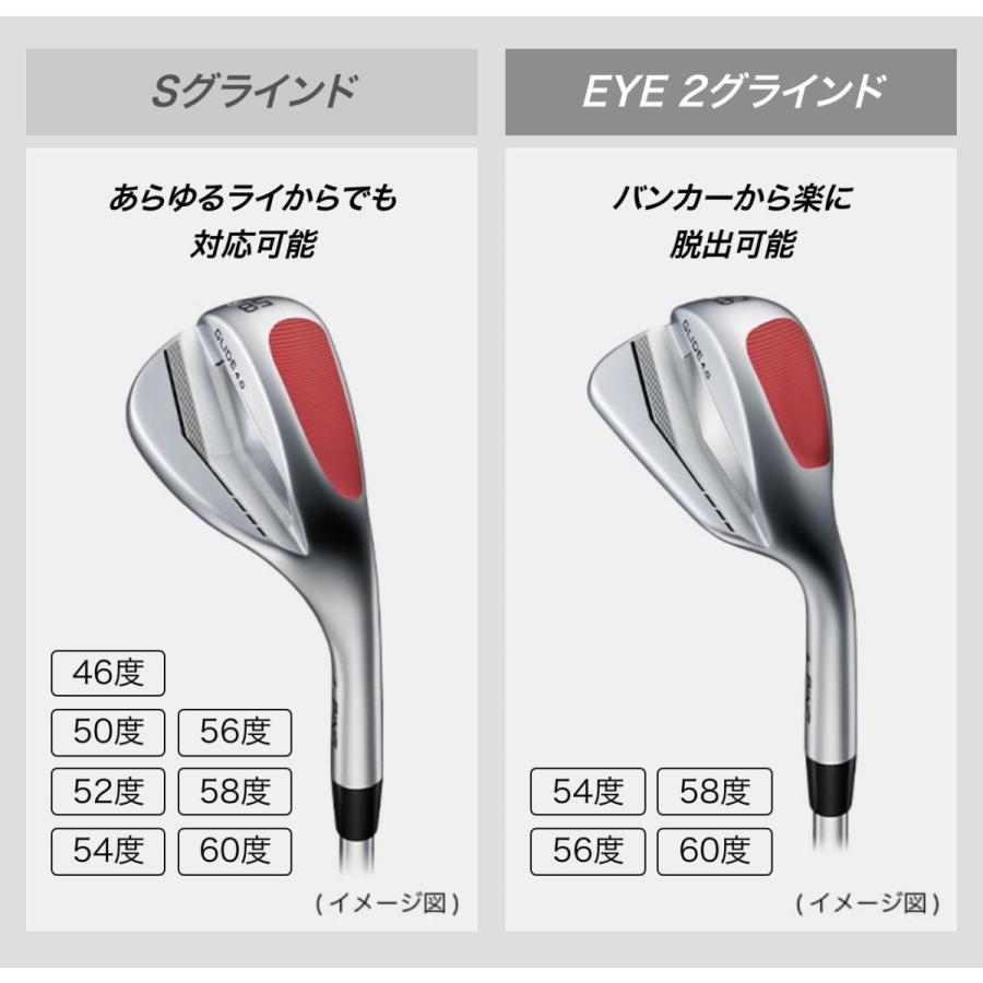 新生活新生活PING ピンゴルフ GLIDE4.0 グライド4.0 ウエッジ 左右