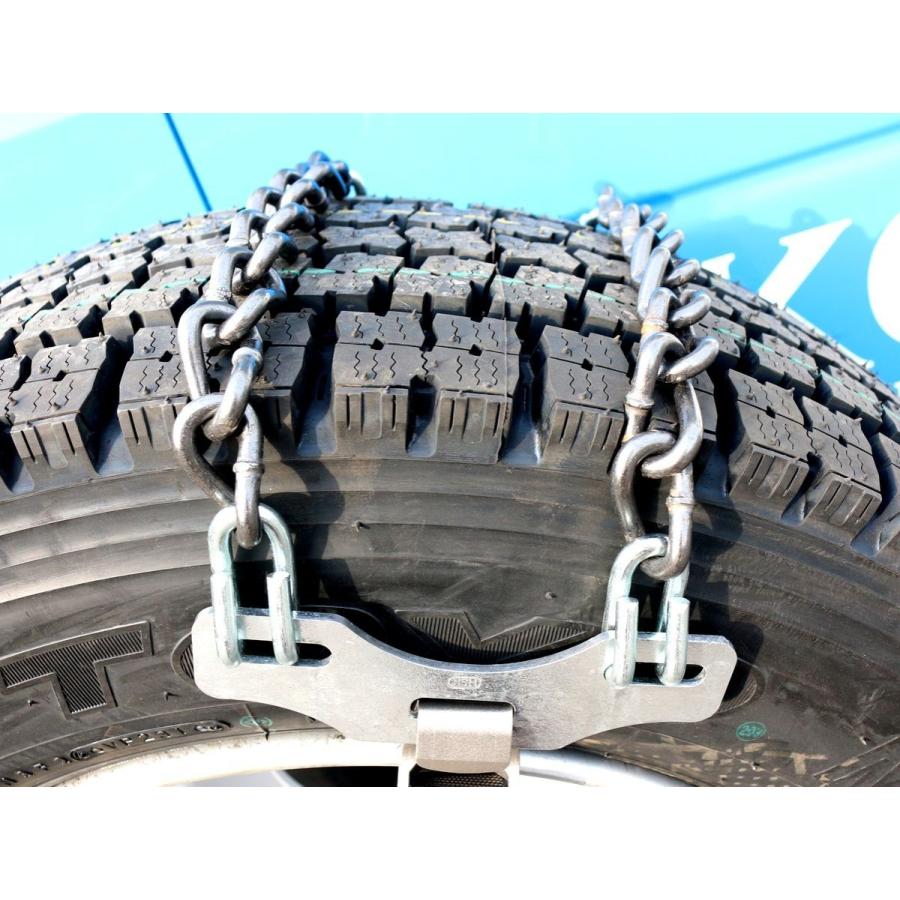 緊急脱出ワンタッチチェーン AOT-5N 4ペアセット タイヤ8本分 アルミ