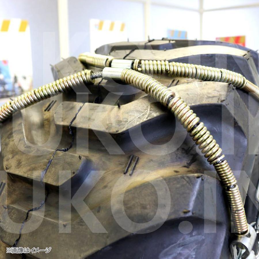北海道製鎖 ミニホイールローダー用スプリングチェーン CCI12716|12.5 