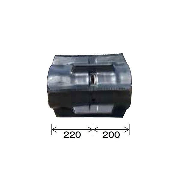 三菱（MITSUBISHI） 東日興産 コンバインゴムクローラー 420x84x44