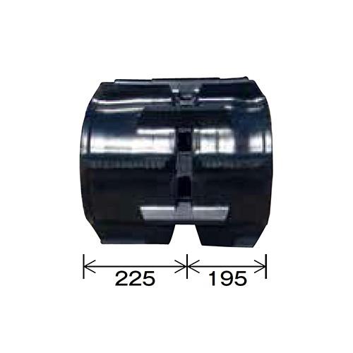 Kubota 東日興産 コンバインゴムクローラー 420x90x40 RS429040 2本