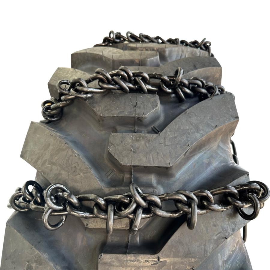 建設機械用タイヤチェーン JB16924SR 16.9-24 17.00-24 線径10×13 SR型