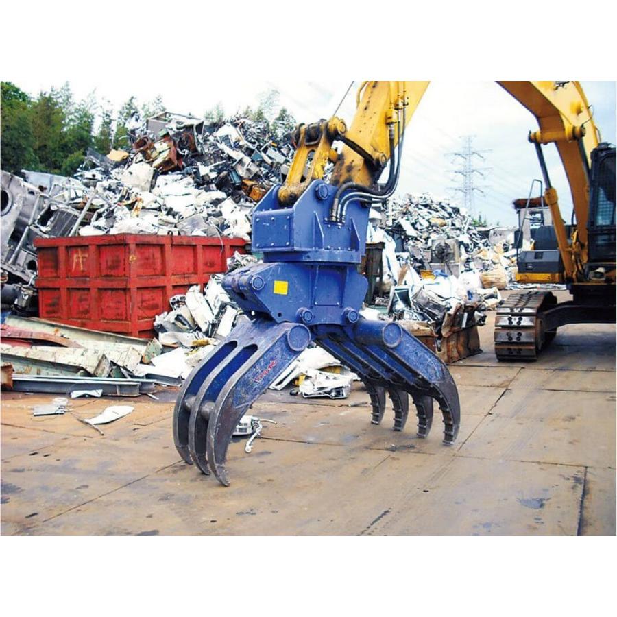 バックホウ用アタッチメント アイアンフォーク