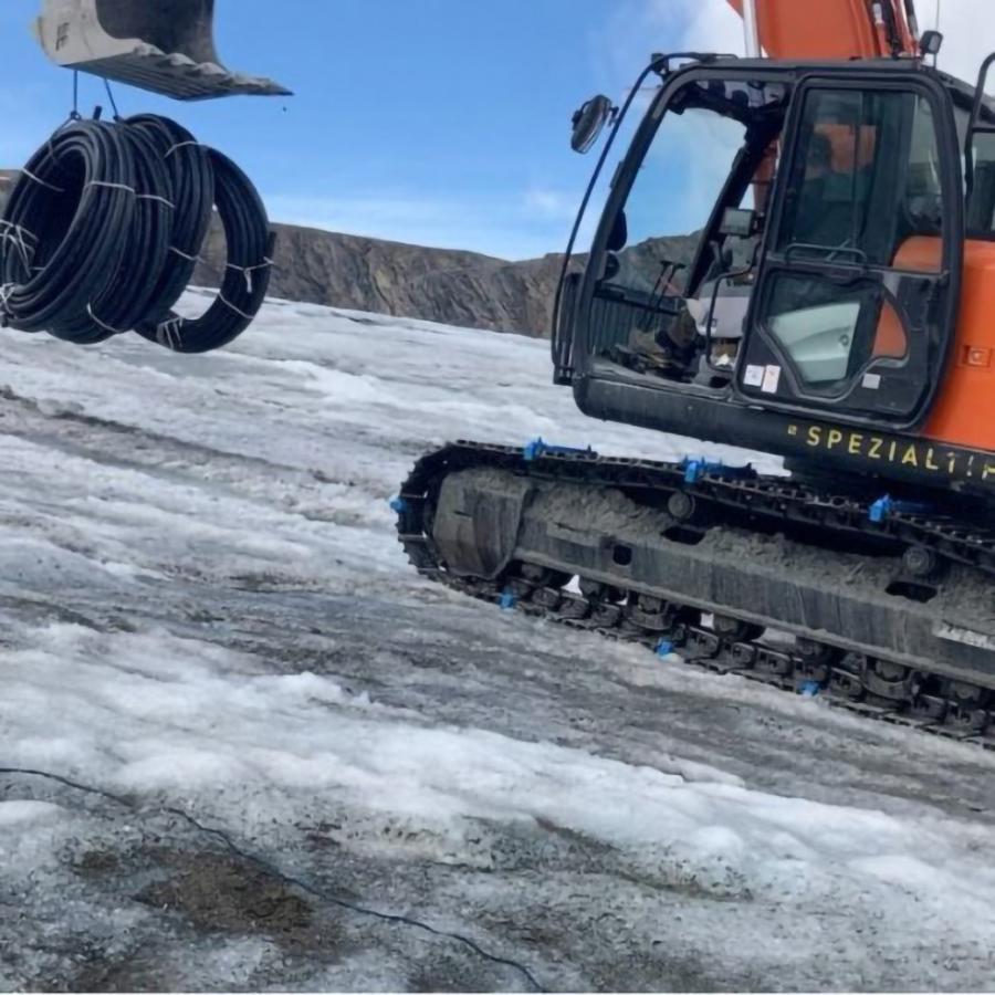 0.25(コンマ25)用450mm パワーショベル滑り止め トラッククローCE強化