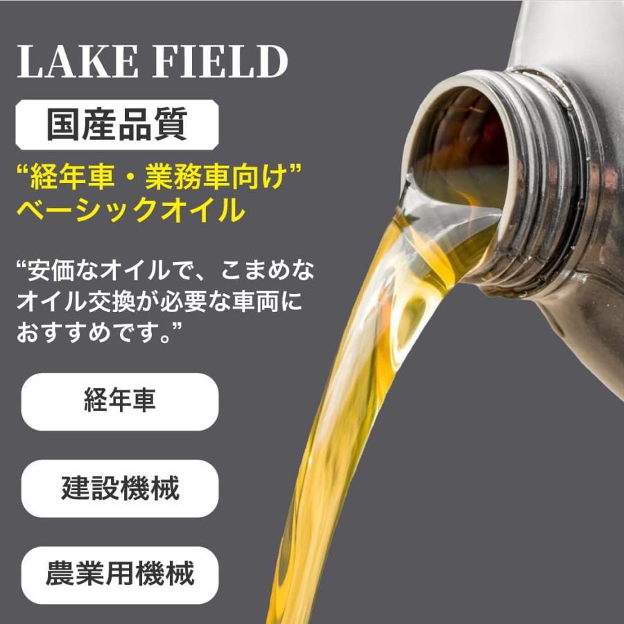 エンジンオイル SL/CF 10W-30 20L LAKE FIELD(レイクフィールド