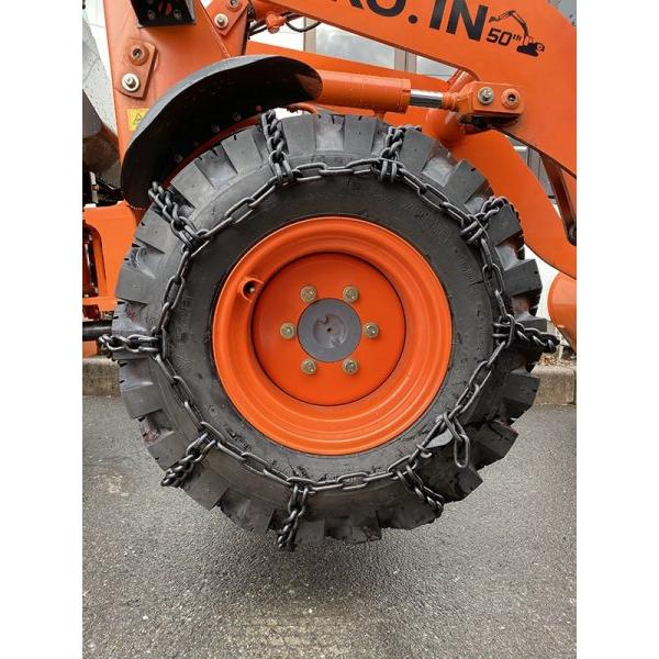 建設機械用タイヤチェーン J03104 14.00-24 15.5-25 線径10×13 