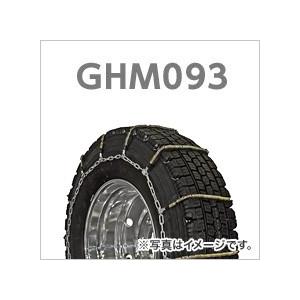 SCC JAPAN|GHM093|1ペア(タイヤ2本分)|乗用車・小・中型トラック用 ケーブルチェーン 軽量 合金鋼