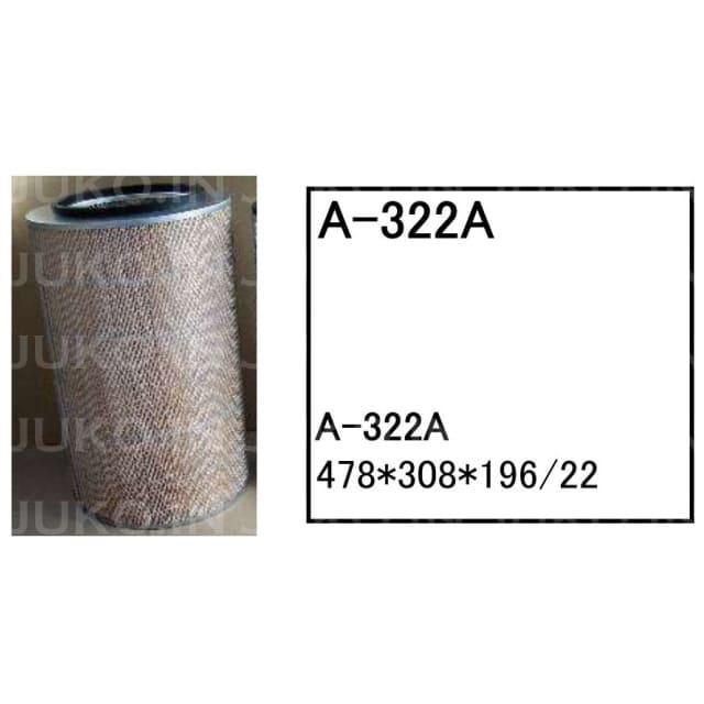 日立 パワーショベル EX550-3,-5 エアーエレメントA-322A（外筒）