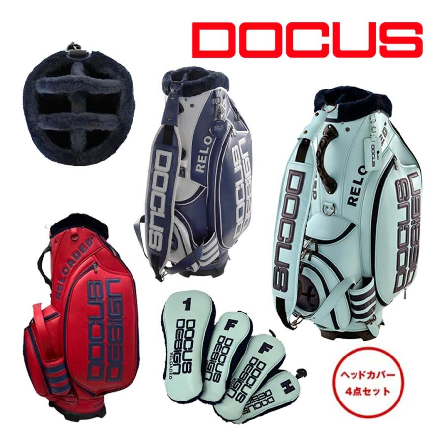 DOUCUS ゴルフキャディバッグ  限定50本　ヘッドカバー セット　おまけ付 DOUCUS ゴルフキャディバッグ 限定50本 ヘッドカバー セット