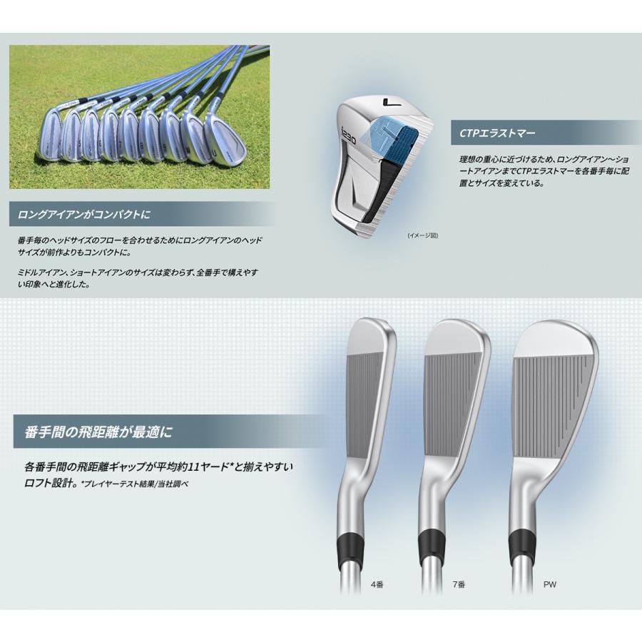PING i230 アイアン 6本セット ALTA JCB S Ping i230 Iron Set 6-PW Black Dot Alta CB AWT Stiff Graphite