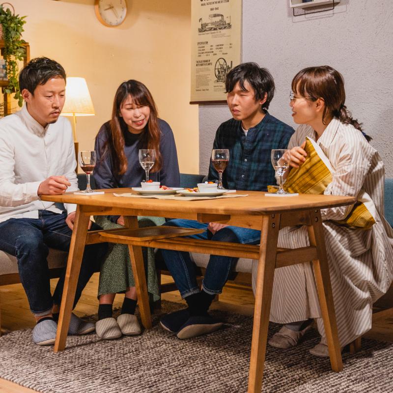 関家具 MELE メレ ダイニングソファ 2人掛け 肘付き 右肘／左肘