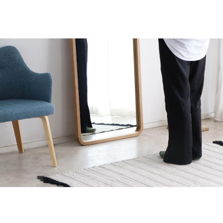 東馬 ハウタスタイルミラー 姿見 高さ160cm スクエア型 鏡
