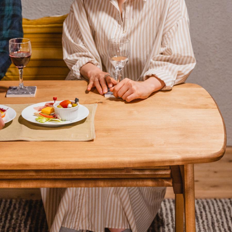 関家具 AMAN アマン リビングダイニングテーブル 幅120cm 奥行70cm 高