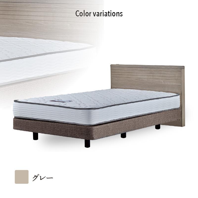 値下げ【美品】SIMMONS シモンズダブルベッド SIMMONS（シモンズ） ベッド イクラス シェルフフラット ダブル