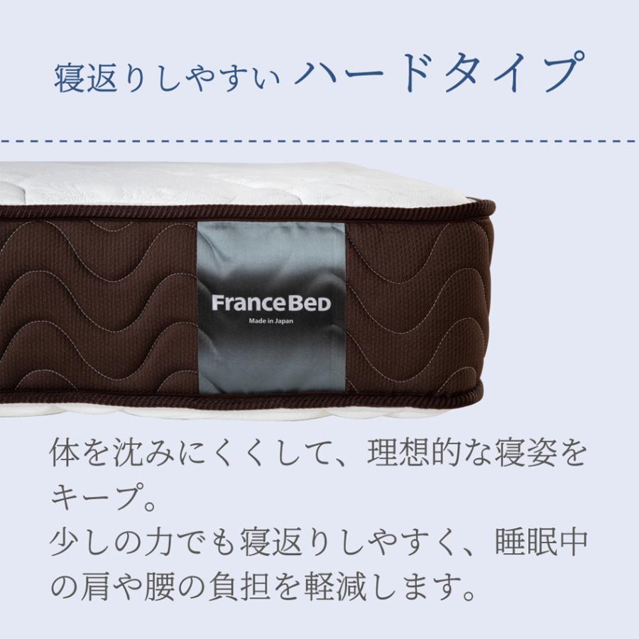 フランスベッド（FRANCEBED） スプリングマットレス MW-200α SD