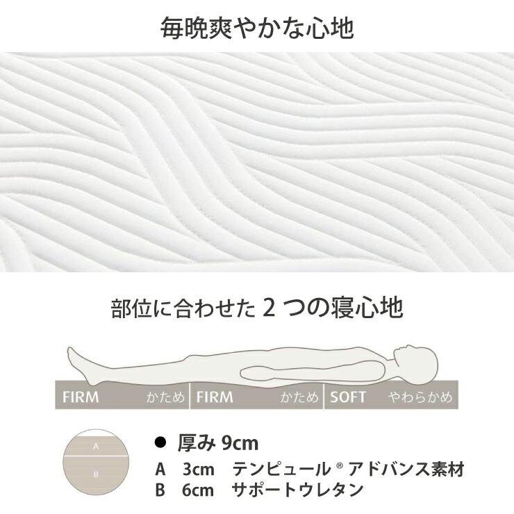 Tempur テンピュール 低反発マットレス 敷布団 シングル テンピュール 正規販売店 TEMPUR プロ フトン シングルサイズ