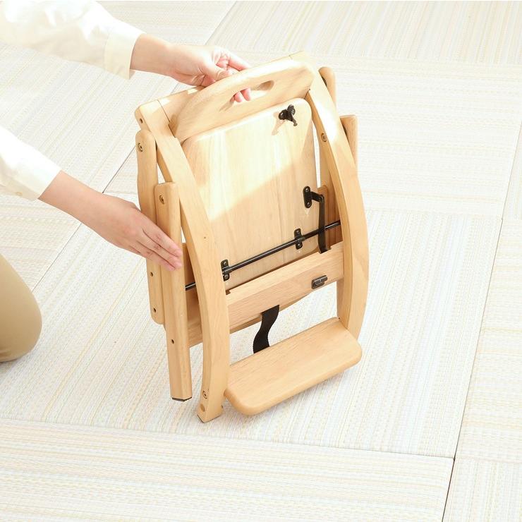 arch(大和屋) アーチ木製ローチェア3 NA LB WH 折りたためる arch(大和屋) アーチ木製ローチェア3 NA LB WH 折りたためる