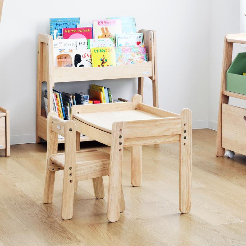 yamatoya認定店 キッズデスク ノスタ3 norsta3 子供向け家具 子ども 学習机 大和屋 キッズ おしゃれ 無垢材 木製 勉強 デスク 机 リビング 学習の画像