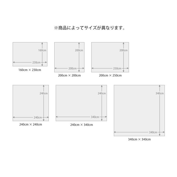 プレーベル トルコ製 ウィルトンラグ 240cm × 240cm グランドール 3544 カーペット 遊び毛が出にくい・防炎機能 絨毯 Prevell｜jukusui｜03