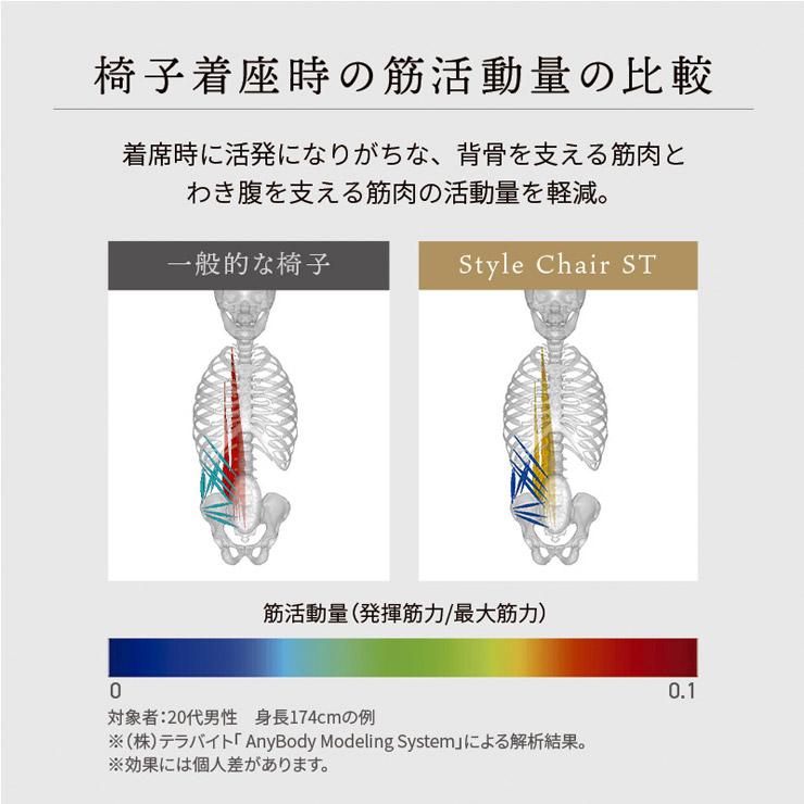 Style（スタイル） 爆買 Style Chair ST 健康チェア MTG 姿勢ケア 骨盤