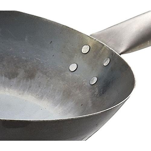 HANAKO×山田工業所 打ち出し炒め鍋 未使用箱入り新品　２７㎝ HANAKO 炒め鍋 27cm H-27 山田工業所 チタンハンドル ガス火専用