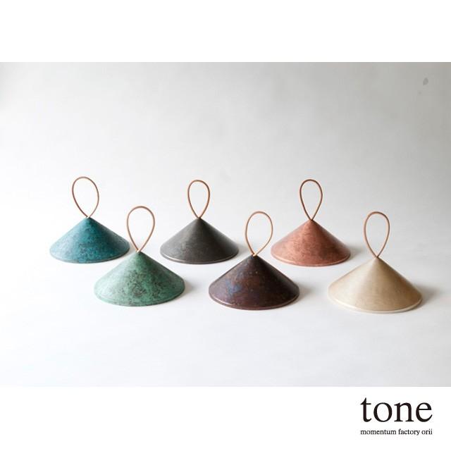 tone_mirror ミラー 鏡 モメンタムファクトリー・Orii (momentum factory Orii) 高岡銅器 オリイ ブルー 受注生産の画像