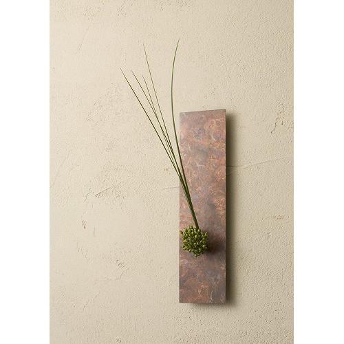 on the wall mini タペストリー型花器モメンタムファクトリー・Orii (momentum factory Orii) 高岡銅器 オリイ ブルー 受注生産