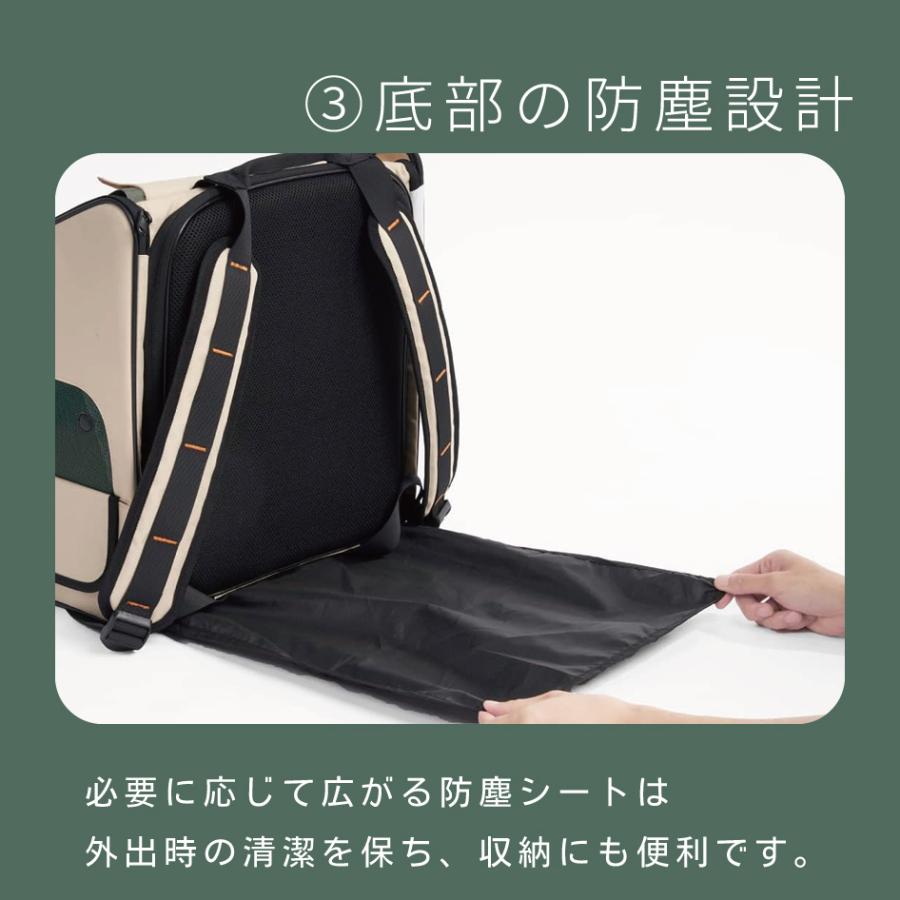 pidan（ピダン） ペット用トラベルリュック 折りたたみ式ハウス pidan