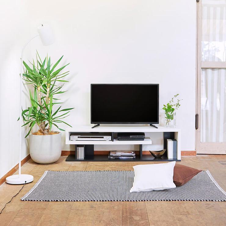 白井産業 ローボード ヴォルデバ VRD-4090DK 幅90cm ダークブラウン