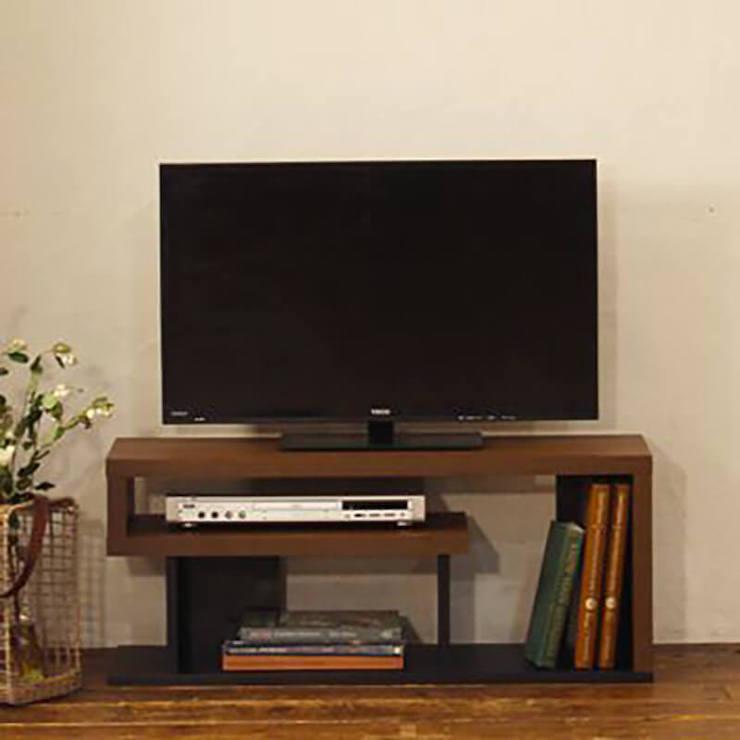 白井産業 ローボード ヴォルデバ VRD-4090DK 幅90cm ダークブラウン
