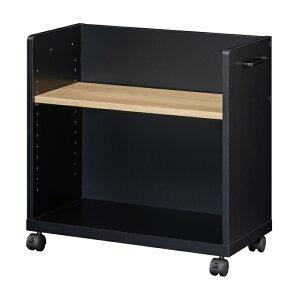 オフィスコ2 サイドワゴン キャスター付き OF2-6060P ONA-6060PNA OBK-6060PBK 幅60cm 白井産業 シンプル 書類 A4 シェルフ デスクワゴン お客様組立品_9