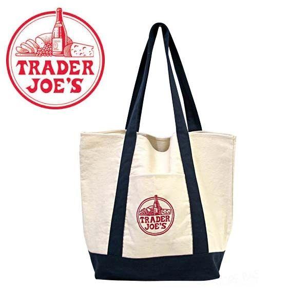 トレーダージョーズ ｔｒａｄｅｒ ｊｏｅ ｓ オリジナルエコバッグ ホワイト トートバッグ メール便での発送のみ 送料無料 安心の定価販売