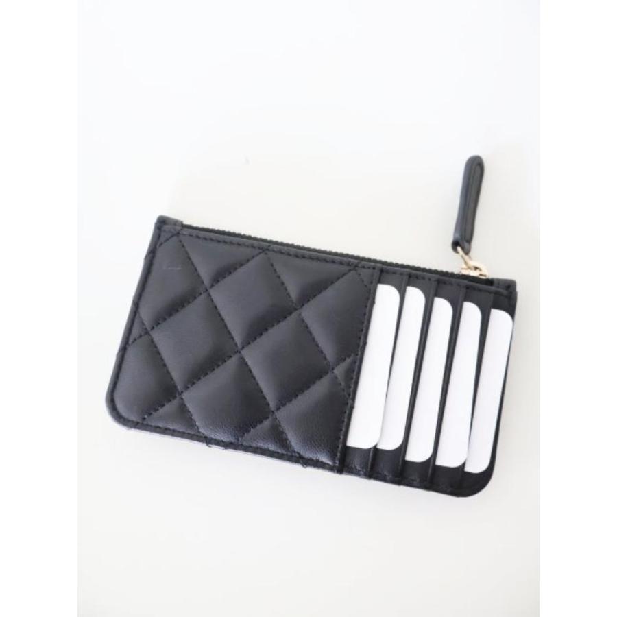 CHANEL（シャネル） カードケース コインケース ブラック×ゴールド