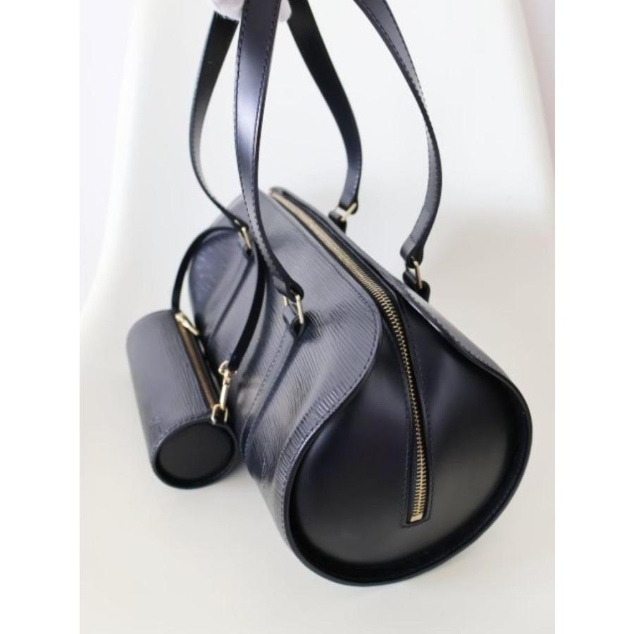 【名品】Louis Vuitton　パピヨン　ハンドバッグ　ミニバッグ パピヨン LOUIS VUITTON ルイ・ヴィトン エピ ブラック フランス製