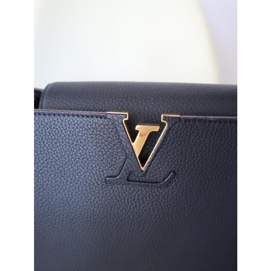 LOUIS VUITTON（ルイ・ヴィトン） カプシーヌMM ハンドバッグ ブラック