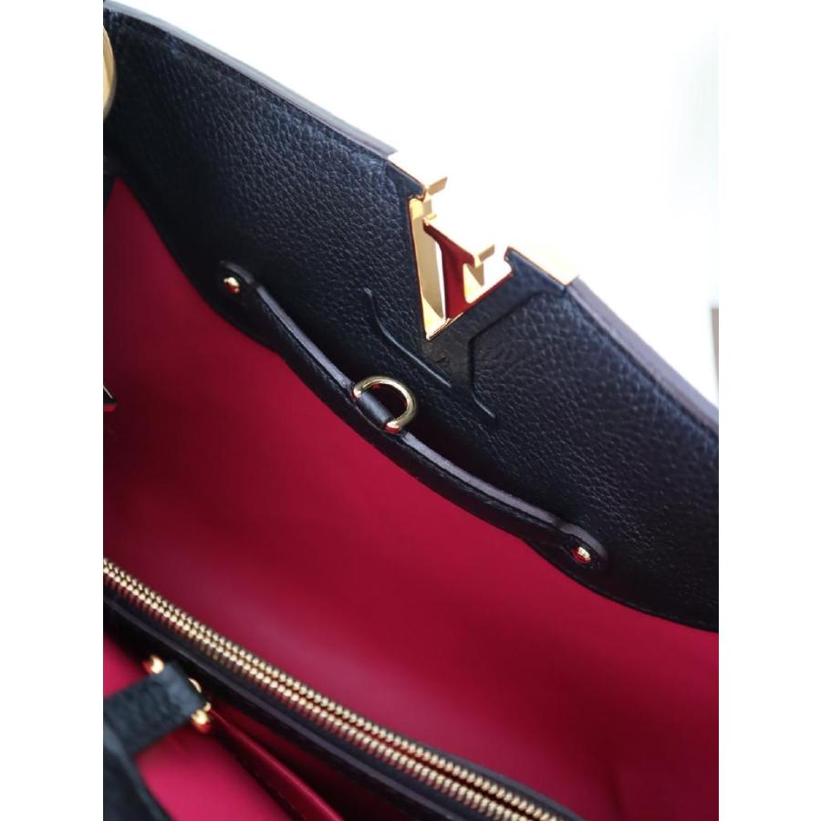 LOUIS VUITTON（ルイ・ヴィトン） カプシーヌMM ハンドバッグ ブラック