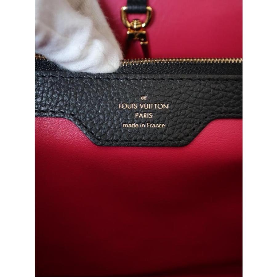 LOUIS VUITTON（ルイ・ヴィトン） カプシーヌMM ハンドバッグ ブラック