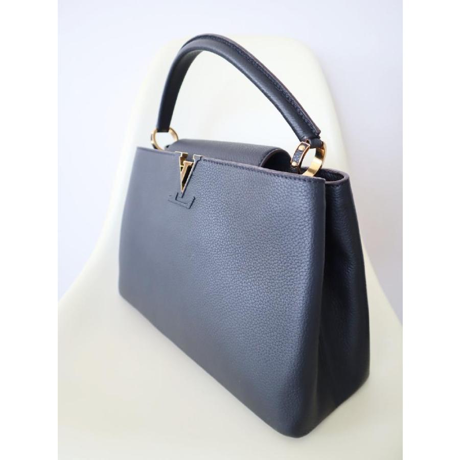 LOUIS VUITTON（ルイ・ヴィトン） カプシーヌMM ハンドバッグ ブラック