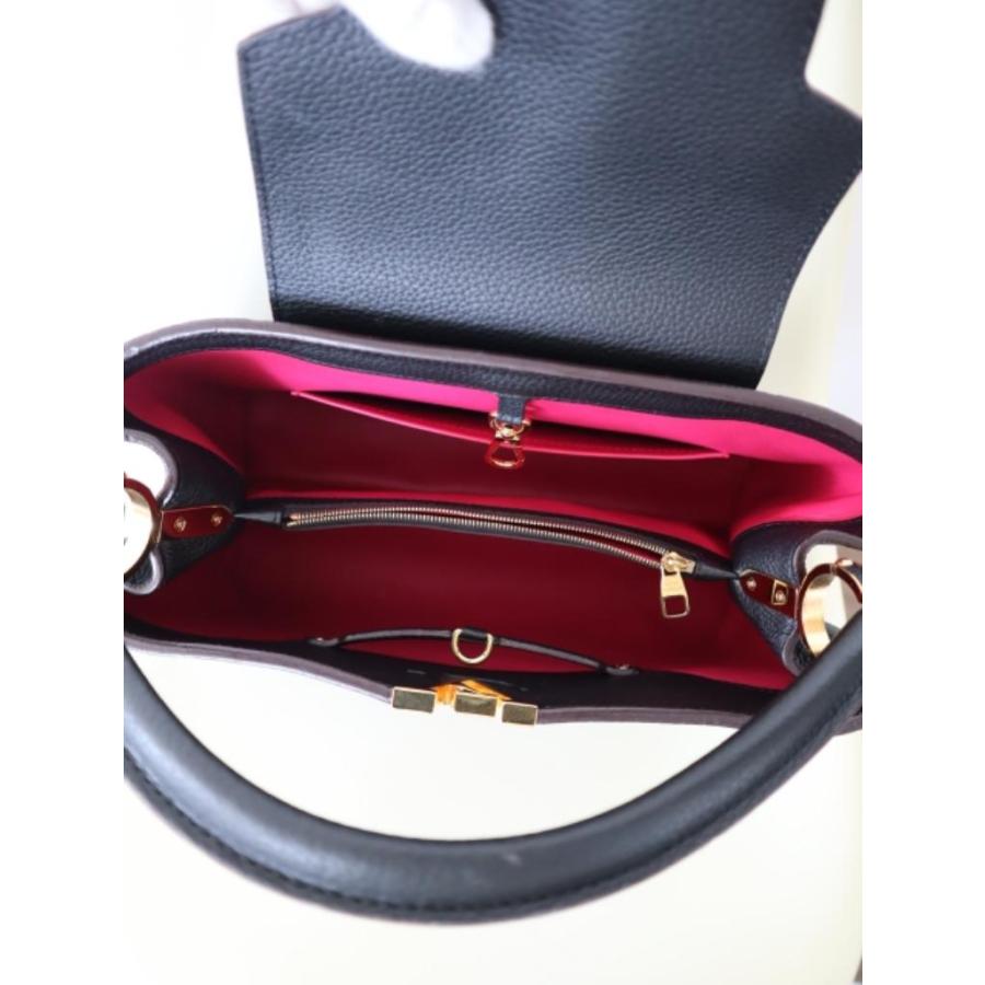 LOUIS VUITTON（ルイ・ヴィトン） カプシーヌMM ハンドバッグ ブラック