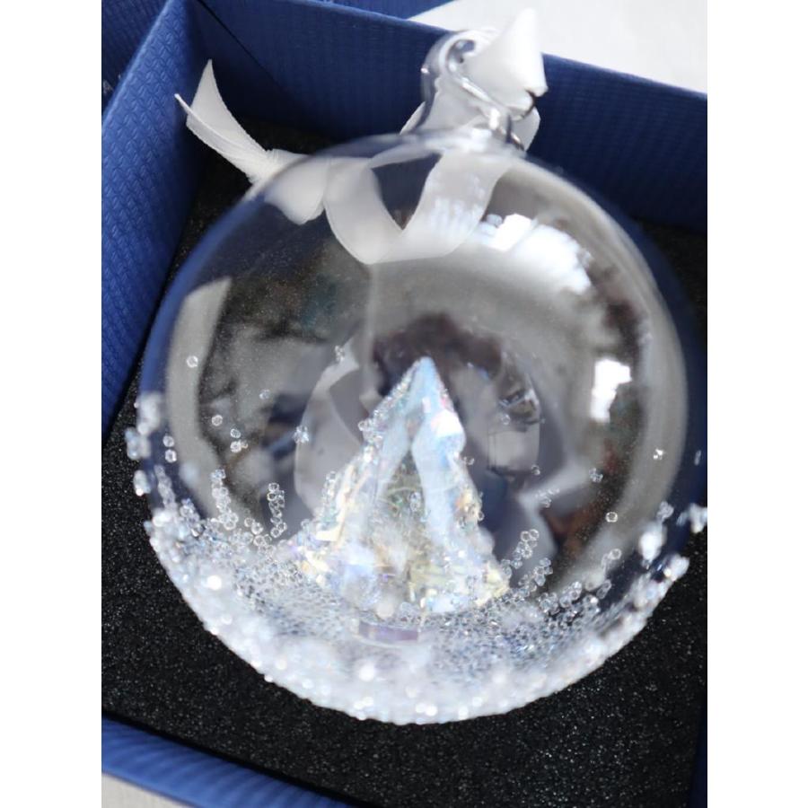 未使用品☆SWAROVSKI スワロフスキー クリスマスボール 2013 オーナメント クリア インテリア 雑貨 小物 クリスマスツリー 6463596の画像
