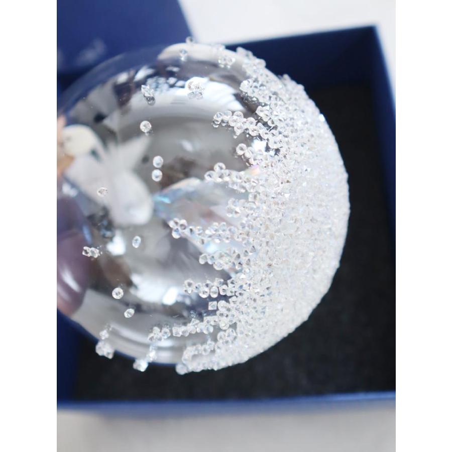 未使用品☆SWAROVSKI スワロフスキー クリスマスボール 2013 オーナメント クリア インテリア 雑貨 小物 クリスマスツリー 6463596の画像