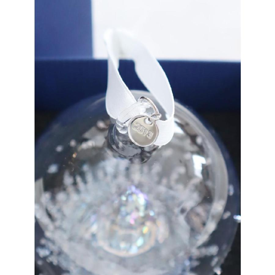 未使用品☆SWAROVSKI スワロフスキー クリスマスボール 2013 オーナメント クリア インテリア 雑貨 小物 クリスマスツリー 6463596の画像