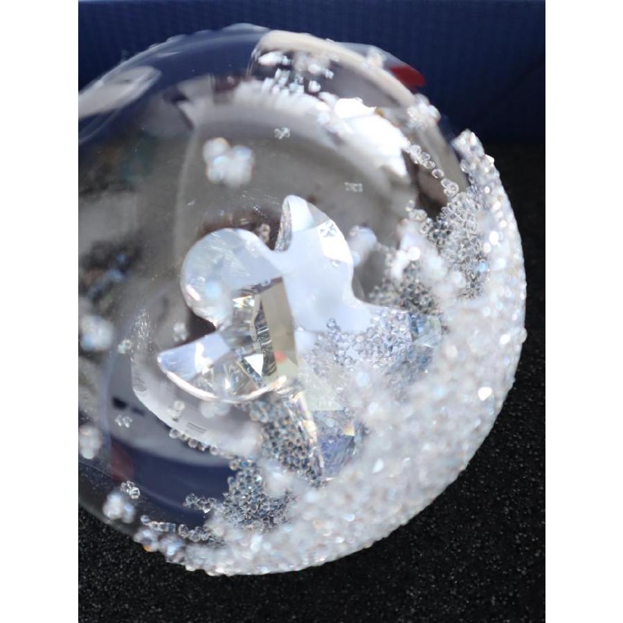 未使用品☆SWAROVSKI スワロフスキー クリスマスボール オーナメント 2015 エンジェル クリア インテリア 雑貨 小物 天使 6463597の画像