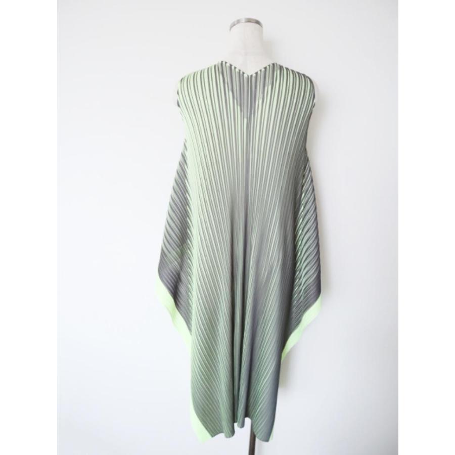 PLEATS PLEASE ISSEY MIYAKE プリーツプリーズイッセイミヤケ ワンピース 日本製 1 S グリーン 横スリット レディース 6463874_4