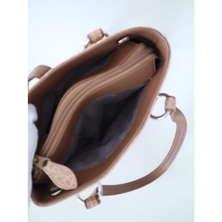 未使用品☆JRA ジェイアールエー JRA認定 クロコダイル 2WAY 本革