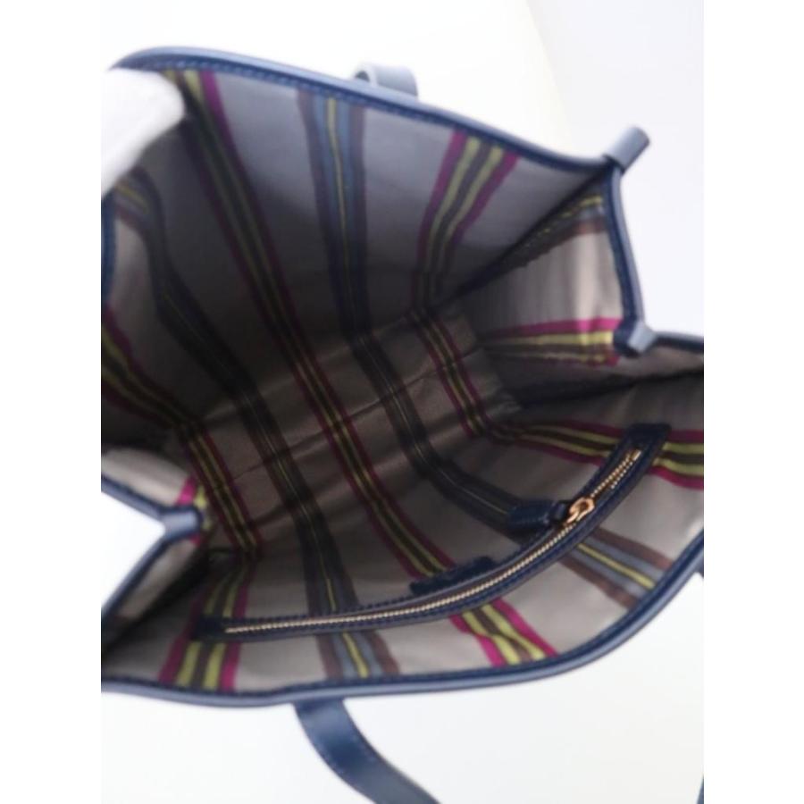 ETRO エトロ デニムジャガード トートバッグ 定価176,000円 ブルー ネイビー A4サイズ収納可 内ポケット レディース 6464174の画像
