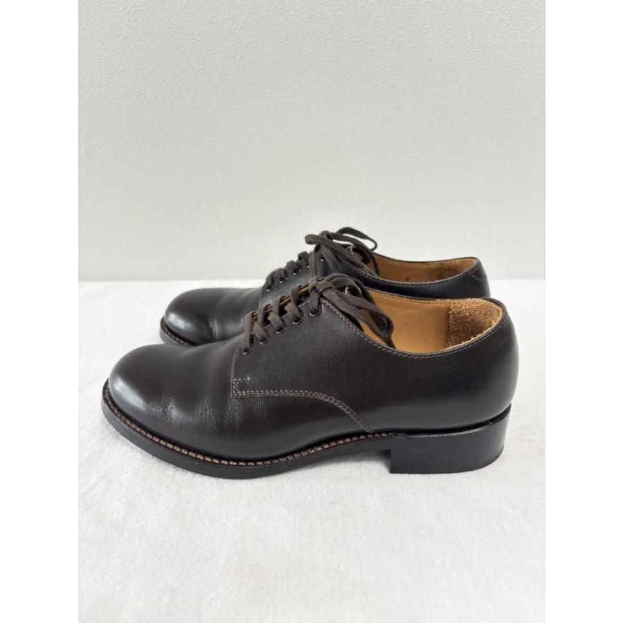 【美品】MARGARET HOWELL 24㎝ レースアップシューズ 本革 MARGARET HOWELL（マーガレットハウエル） レザーレースアップシューズ